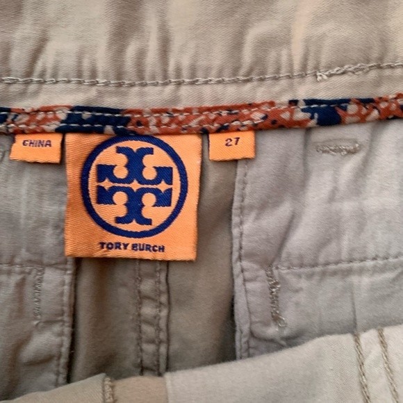 Tory Burch Chino Bermuda Shorts, Size 27 - Picture 4 of 7